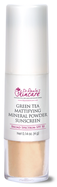 Green Tea Mattifying Mineral Powder Sunscreen